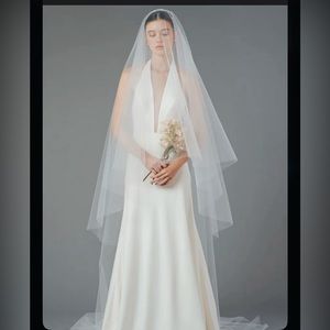 Jenny Yoo Constance Ivory Cathedral Blusher Veil